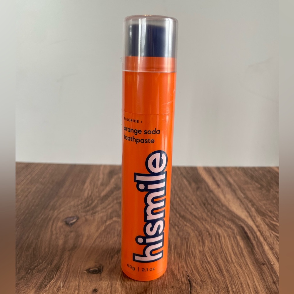 Hismile Orange Soda Flavoured Toothpaste, NWT